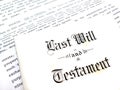 Last Will and Testament Royalty Free Stock Photo