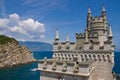 Lastochkino Gnezdo - landmark of Yalta Royalty Free Stock Photo