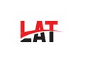 LAT Letter Initial Logo Design