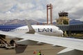 LATAM Airlines at the Balmaceda airport, Chile