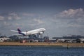 LATAM Boeing Dreamliner on takeoff