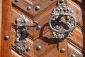 Latch and caller Royalty Free Stock Photo