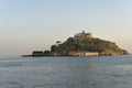 St. Michaels Mount at dusk, Cornwall, England. Royalty Free Stock Photo