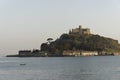 St. Michaels Mount at dusk, Cornwall, England. Royalty Free Stock Photo