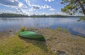 Late Afternoon in Camp Royalty Free Stock Photo