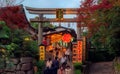 A late afternoon at Jishu-jinja Shrine