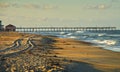 Late Afternoon on the Outer Banks Royalty Free Stock Photo