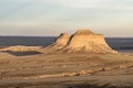 Late Afternoon View of the Pawnee Buttes in Northeastern Colorado.