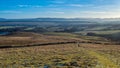 Late afternoon walk in the Pentlands Royalty Free Stock Photo