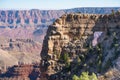 North Rim Overlook Grand Canyon National Park Arizona Royalty Free Stock Photo