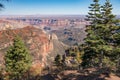 North Rim Overlook Grand Canyon National Park Arizona Royalty Free Stock Photo