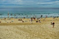 Late Autumn Hazy Day, Bondi Beach, Australia Royalty Free Stock Photo