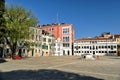 The famous Campo San Polo in Venice