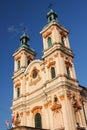 The historic church of Divine Providence in Bielsko-BiaÃâa from the 18th century.