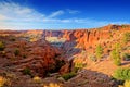 Late day light over Canyon de Chelly National Monument, Arizona, USA Royalty Free Stock Photo