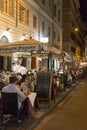 Late dining in Rome