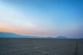 Late Evening in the Alvord Desert Royalty Free Stock Photo