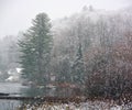 Late fall, early winter landscape Royalty Free Stock Photo