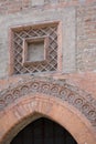 Late Gothic architecture in italy, vaulted door (1400).