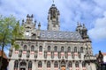 The late-gothic town hall of Middelburg, Netherlands Royalty Free Stock Photo