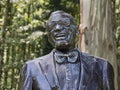 Ray Charles Statue at Musicians` Park in Kobuleti, Georgia