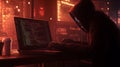 Late Night Hacker\'s Workspace