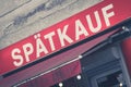 Late night shop in Berlin, so called Spaetkauf