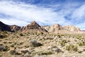 Late Night Trail, Mustang Loop, Red Rock Conservation Area, Southern Nevada, USA Royalty Free Stock Photo