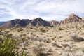 Late Night Trail, Mustang Loop, Red Rock Conservation Area, Southern Nevada, USA Royalty Free Stock Photo