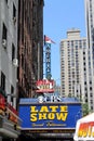 The Late Show sign by day Royalty Free Stock Photo