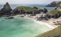 Late Spring day at Kynance Cove, Cornwall, England Royalty Free Stock Photo