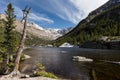 Late Spring at Mills Lake, Rocky Mountain National Park, Colorado. Royalty Free Stock Photo
