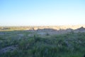 Late Spring in South Dakota: Ancient Hunters Overlook Along Loop Road in Badlands National Park Royalty Free Stock Photo