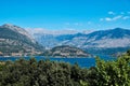 Lake Mornos and Vardousia Mountains, Greece Royalty Free Stock Photo