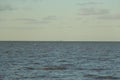 Late summer strolling over the sands on the beaches of Whitstable, Kent, UK taking in the sights and patterns in the sand made by