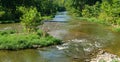 Late Summertime View of Roanoke River