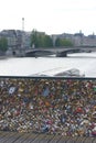 Pont des Arts, padlocks Love Lock, Paris