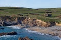 Gunwalloe Church Cove Cornwall Royalty Free Stock Photo