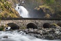 Latefossen in Odda Royalty Free Stock Photo