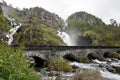 Latefossen Twin-Waterfall