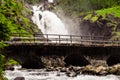 Latefossen waterfall Norway, Hordaland