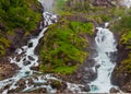 Latefossen waterfall Norway, Hordaland