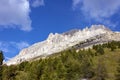 The Latemar, a famous mountain in the Dolomites, South Tyrol, Trentino, Italy