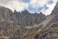 The Latemar, a famous mountain in the Dolomites, South Tyrol, Trentino, Italy