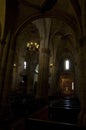 Lateral aisle of Se Cathedral. Royalty Free Stock Photo