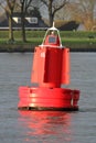 Lateral buoy Royalty Free Stock Photo