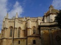 Lateral chapel apses of the Cathedral of Tarragona. Spain. Royalty Free Stock Photo