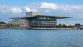 The contemporary architecture of the Opera House in Copenhgen, Denmark Royalty Free Stock Photo