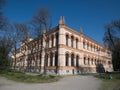 Lateral side of the Milan Natural History Museum