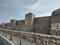 Dubrovnik city walls Royalty Free Stock Photo